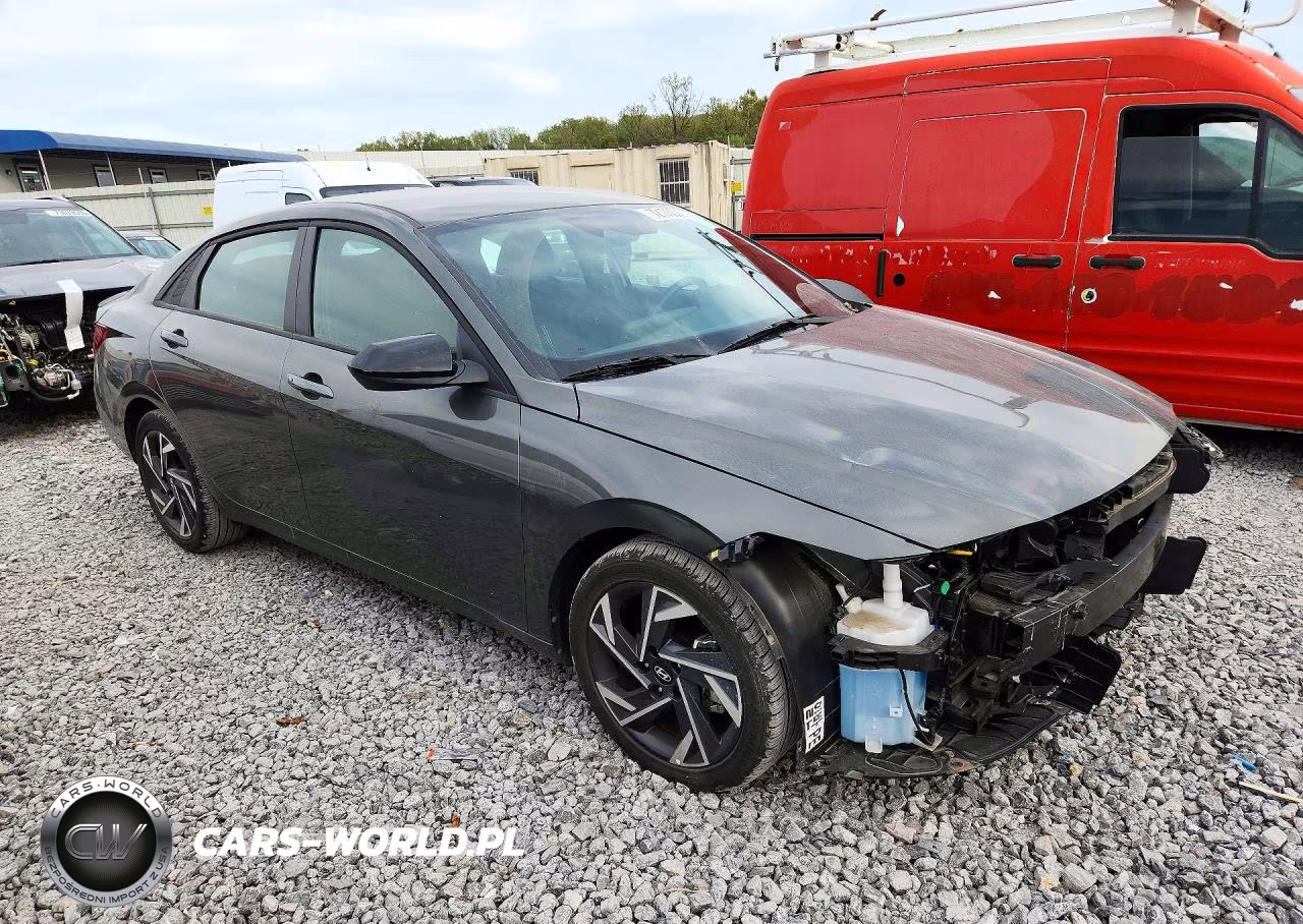 2025 Hyundai Elantra Sel Sport VIN:KMHLM4DG3SU948576 - 4