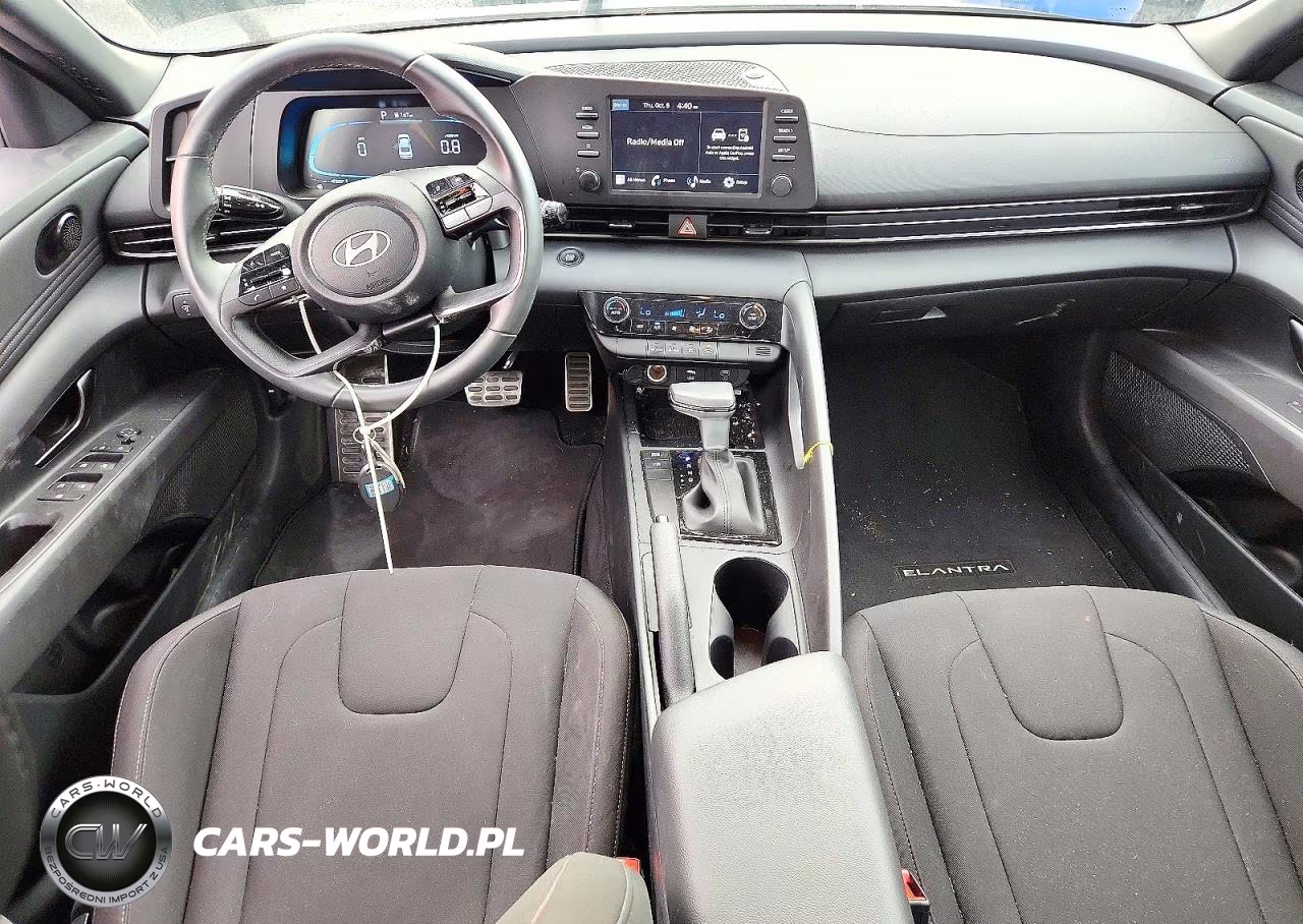 2025 Hyundai Elantra Sel Sport VIN:KMHLM4DG3SU948576 - 8