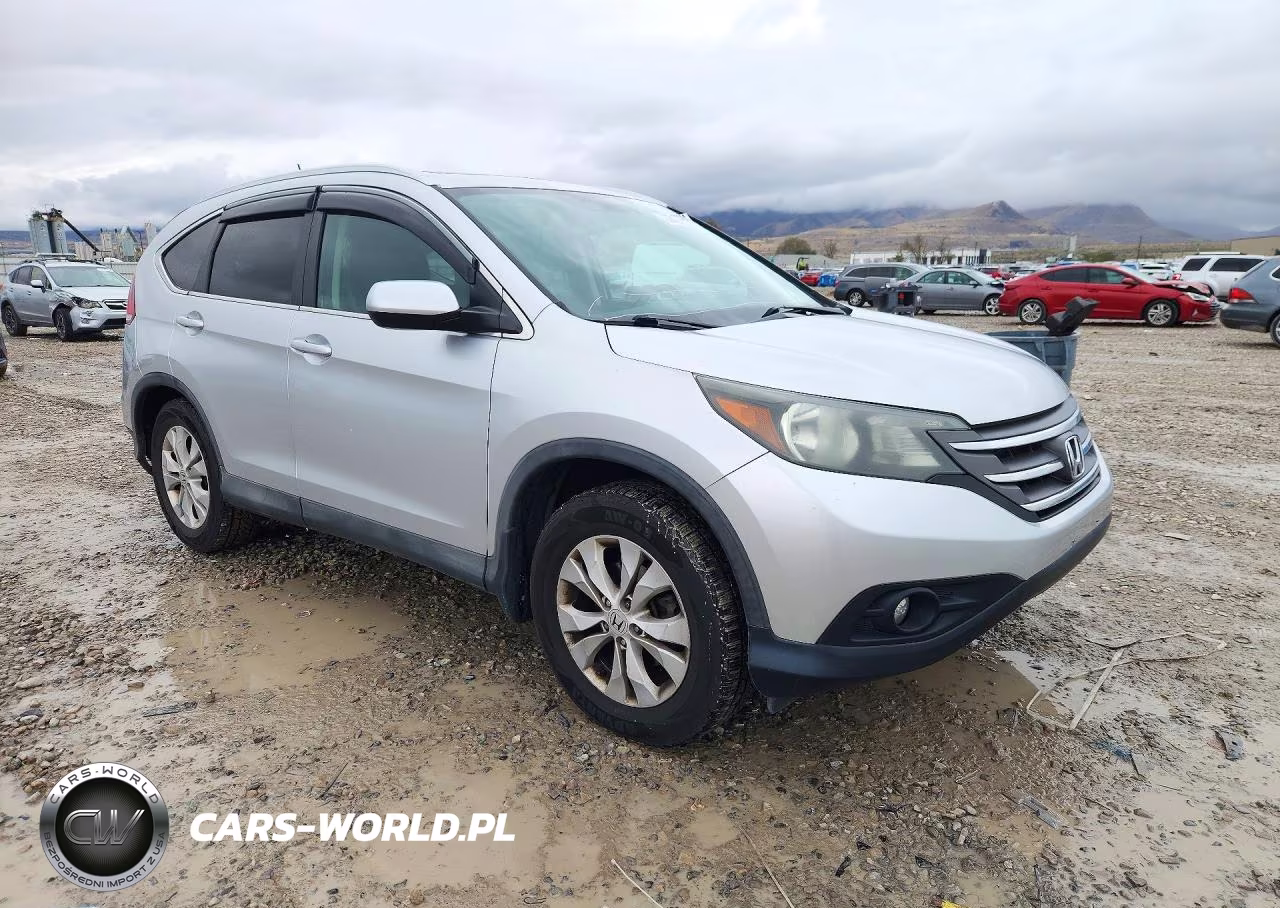 2013 Honda Cr-V Exl VIN:2HKRM4H70DH670533 - 4