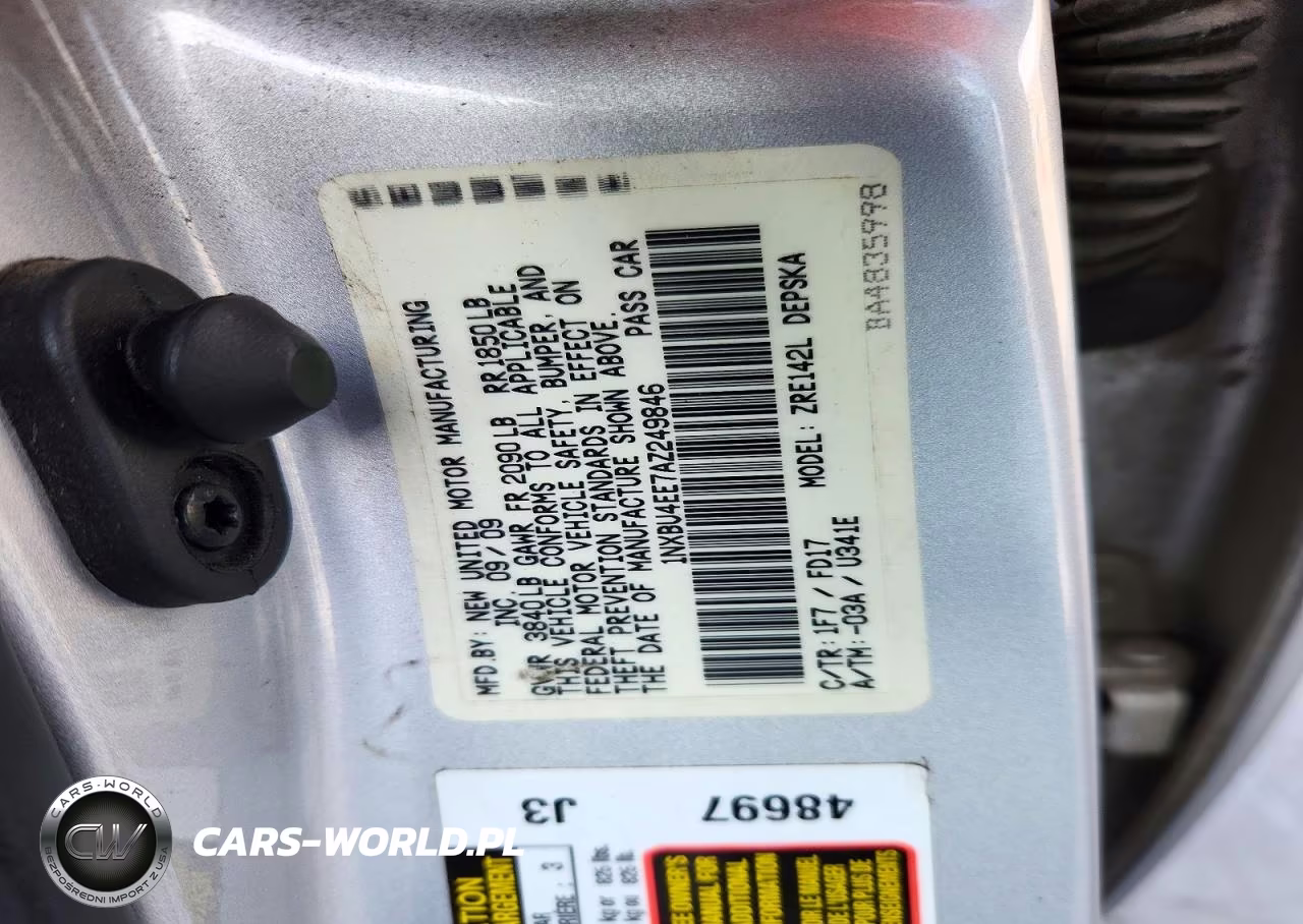 2010 Toyota Corolla S VIN:1NXBU4EE7AZ249846 - 12