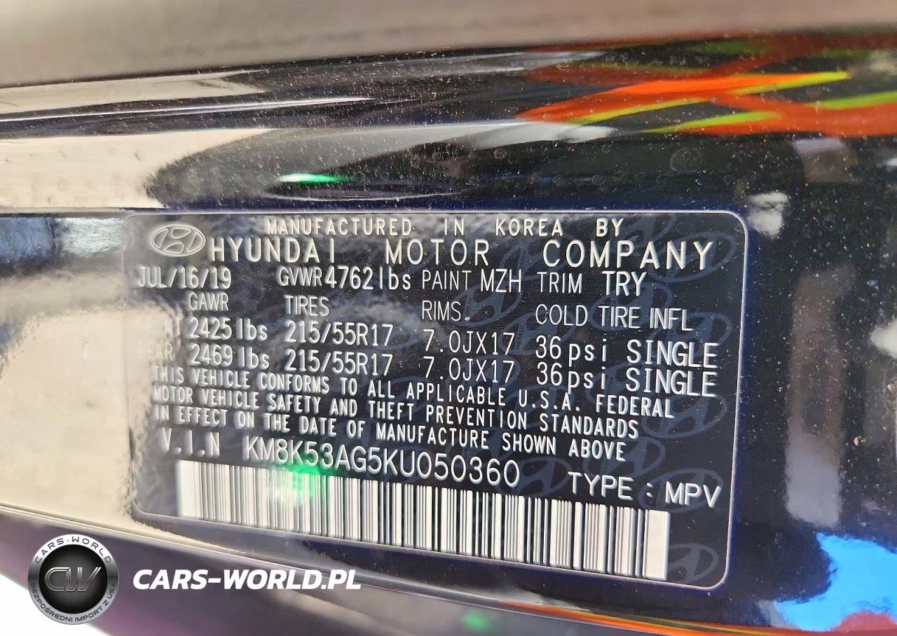 2019 Hyundai Kona Ultimate VIN:KM8K53AG5KU050360 - 13