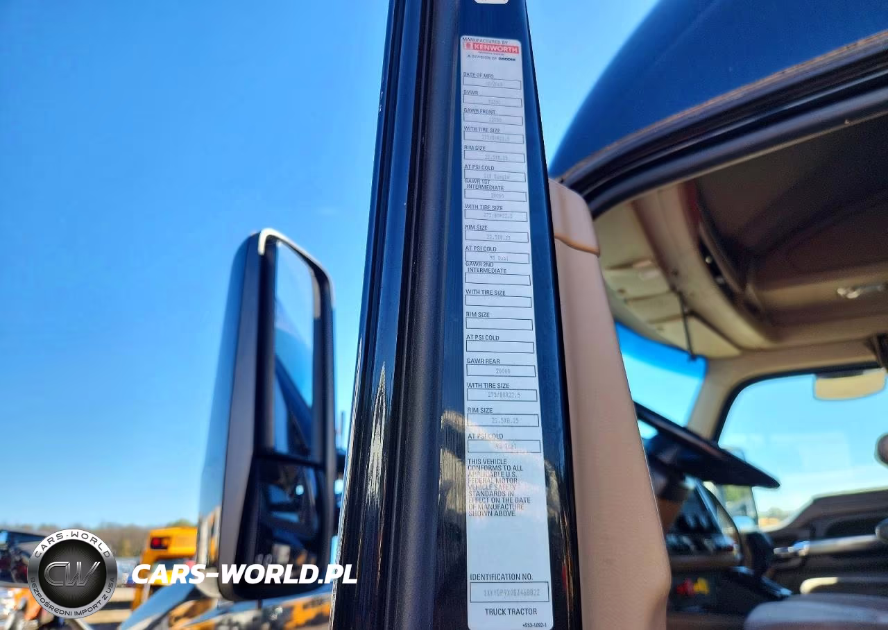 2016 Kenworth T680 Semi Truck VIN:1XKYDP9X0GJ468822 - 13