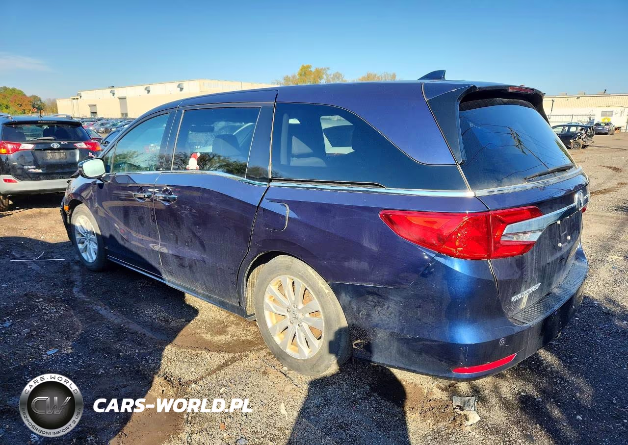 2020 Honda Odyssey Elite VIN:5FNRL6H98LB000533 - 2