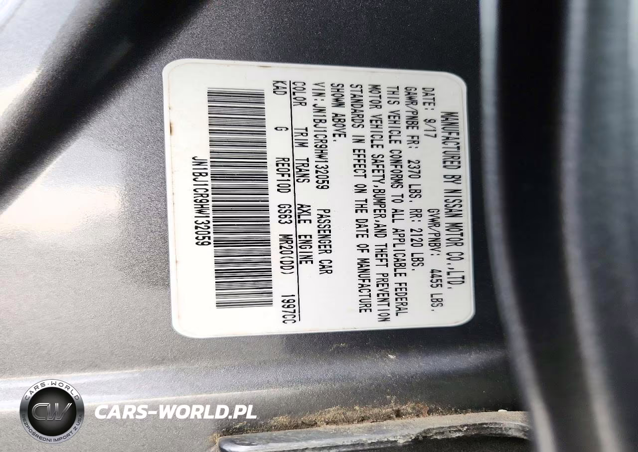 2017 Nissan Rogue Sport S VIN:JN1BJ1CR9HW132059 - 14