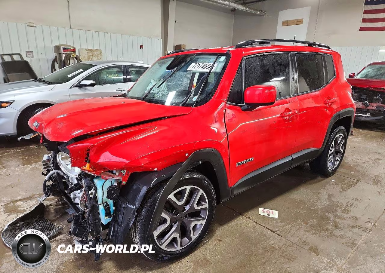 2015 Jeep Renegade Latitude VIN:ZACCJABT4FPC14161 - 1