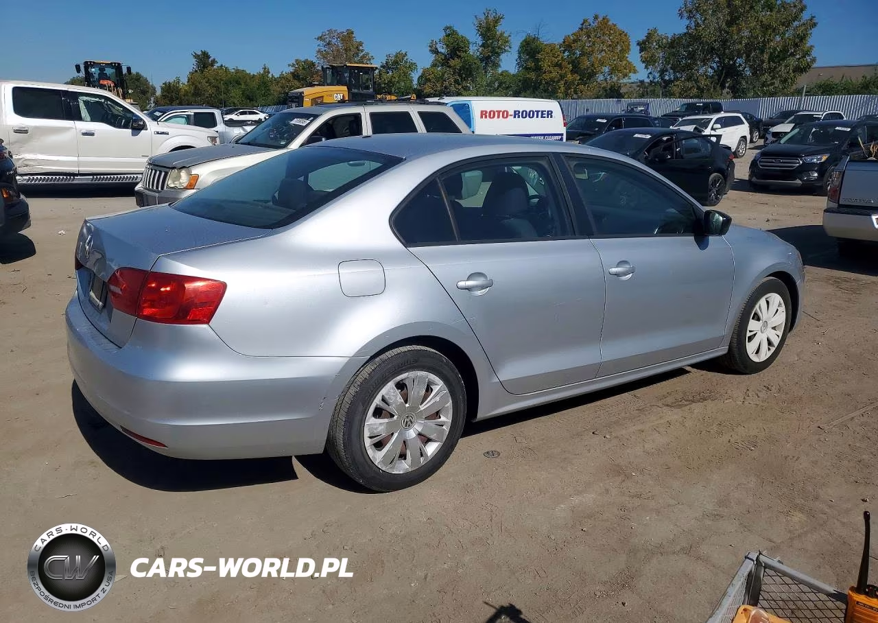 2012 Volkswagen Jetta Base VIN:3VW1K7AJ1CM353280 - 3