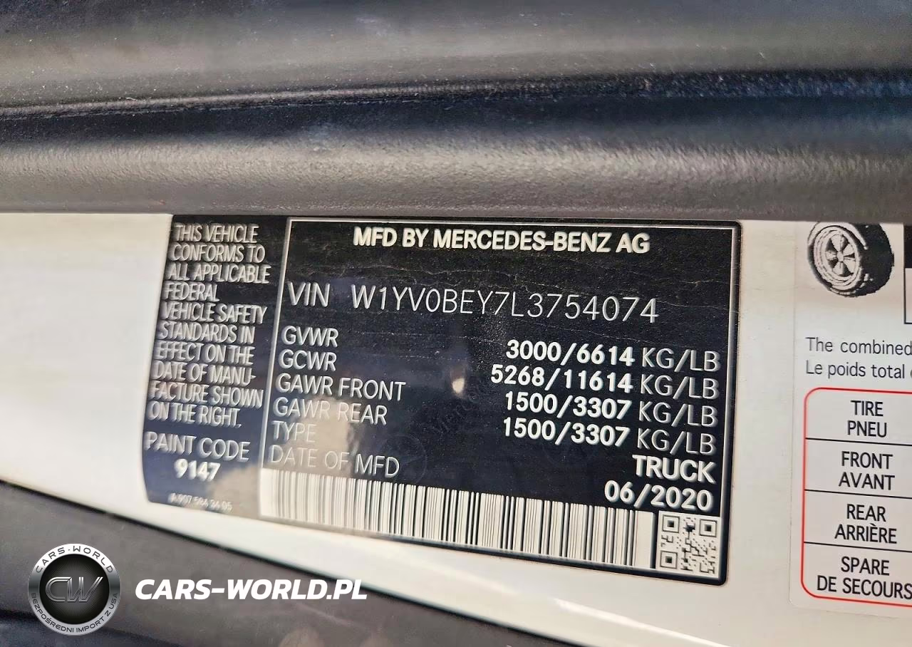 2020 Mercedes-Benz Metris VIN:W1YV0BEY7L3754074 - 13