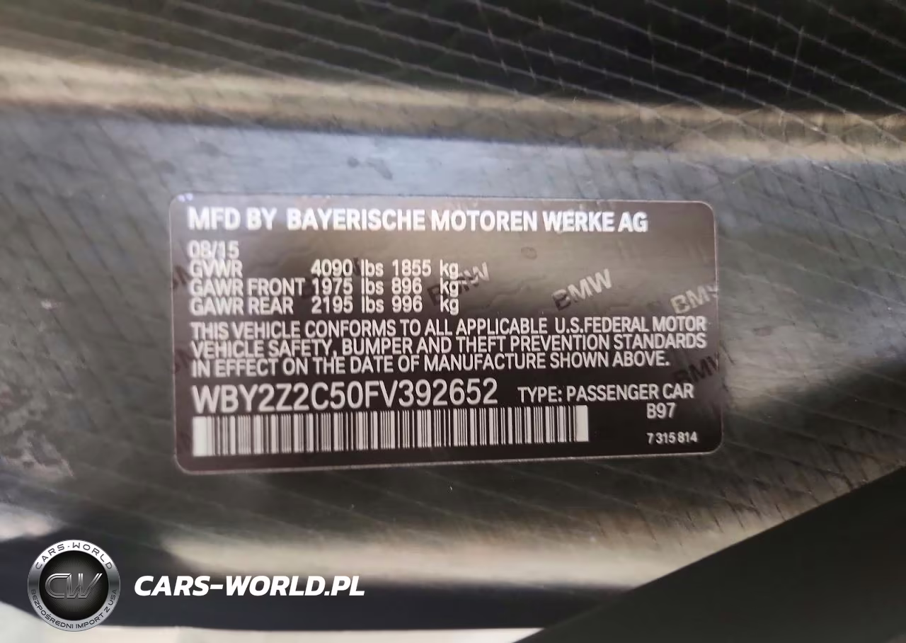 2015 BMW I8 2D Coupe VIN:WBY2Z2C50FV392652 - 13