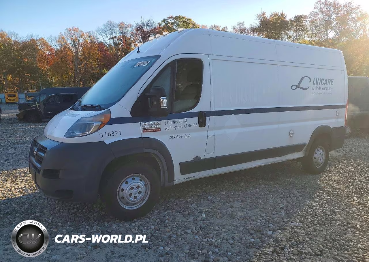 2018 Ram Promaster 3500 3500 High VIN:3C6URVHG9JE116321 - 1