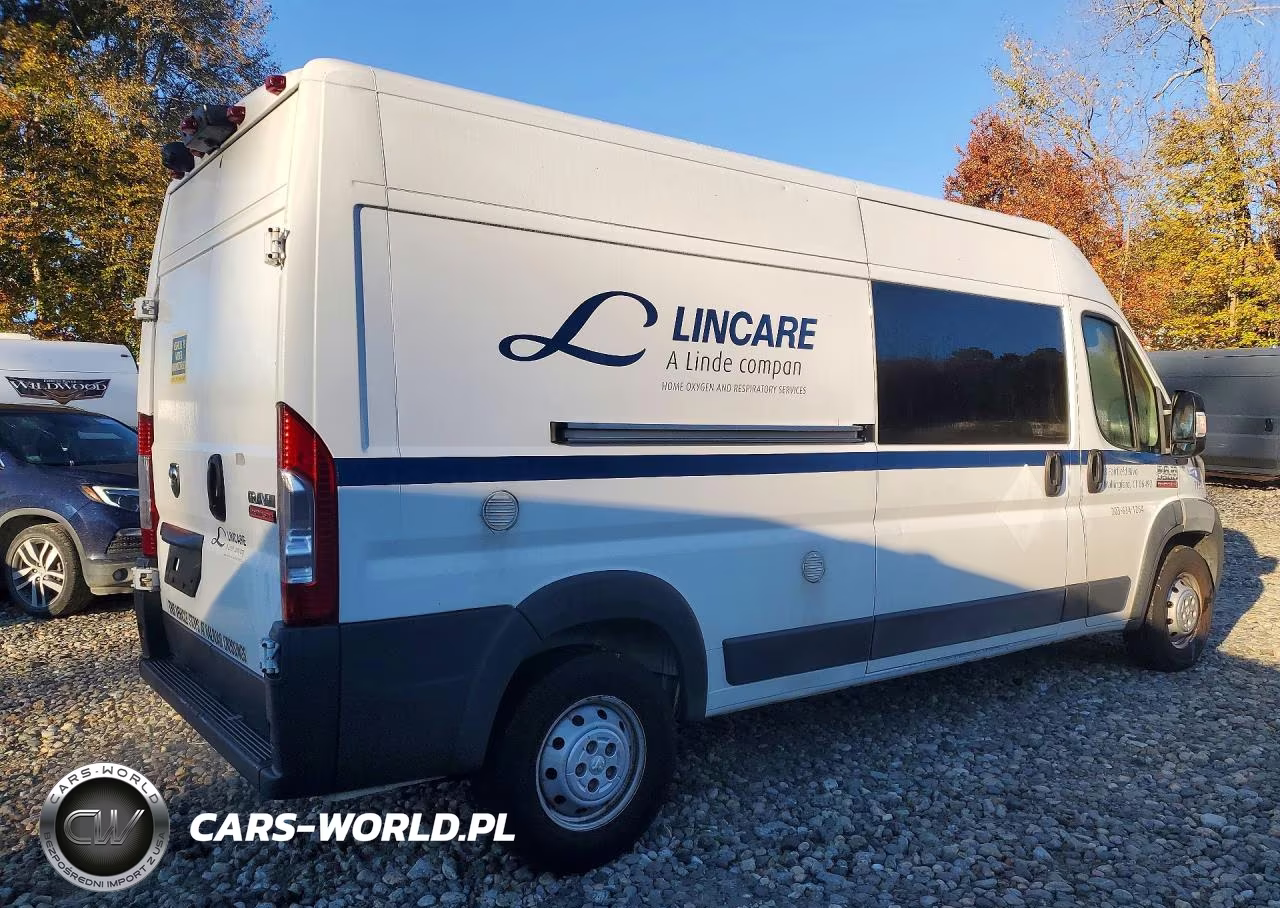 2018 Ram Promaster 3500 3500 High VIN:3C6URVHG9JE116321 - 3