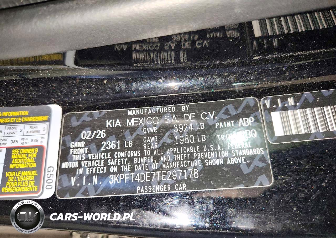 2026 Kia K4 Lxs VIN:3KPFT4DE7TE297178 - 12