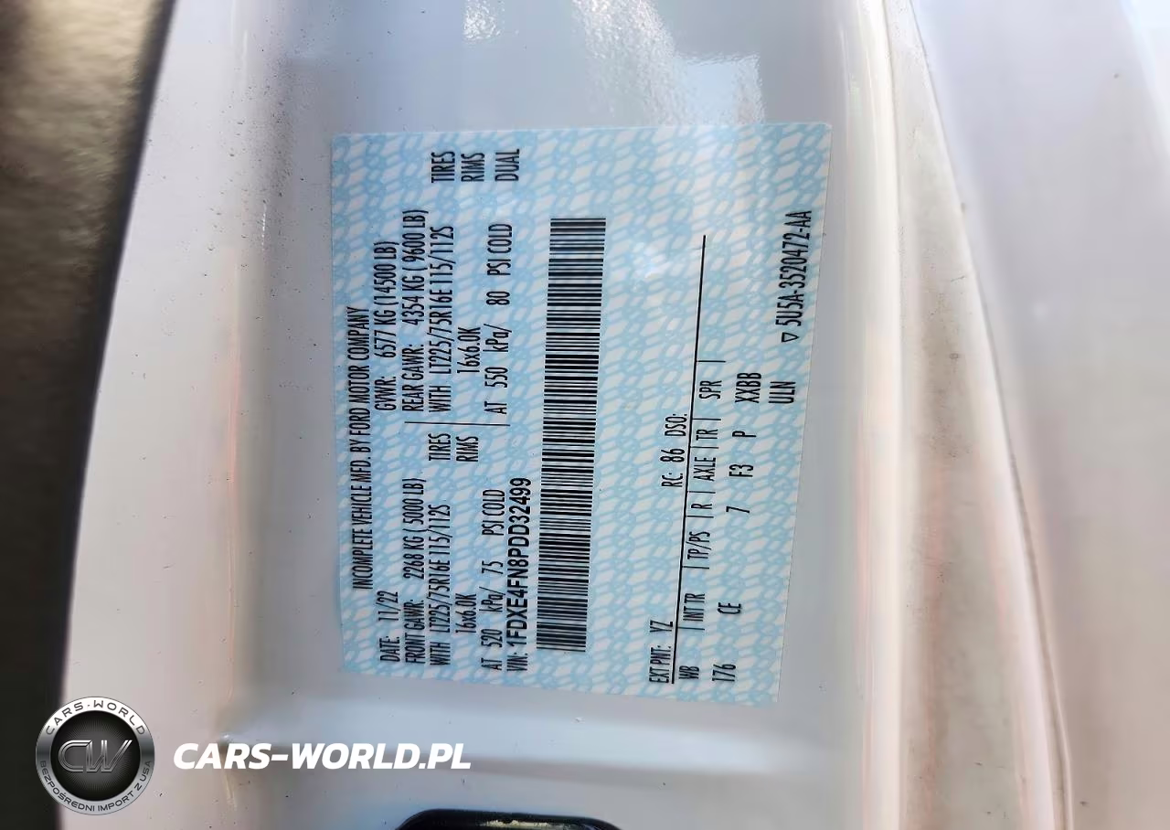 2023 Ford E450 Box Truck VIN:1FDXE4FN8PDD32499 - 13
