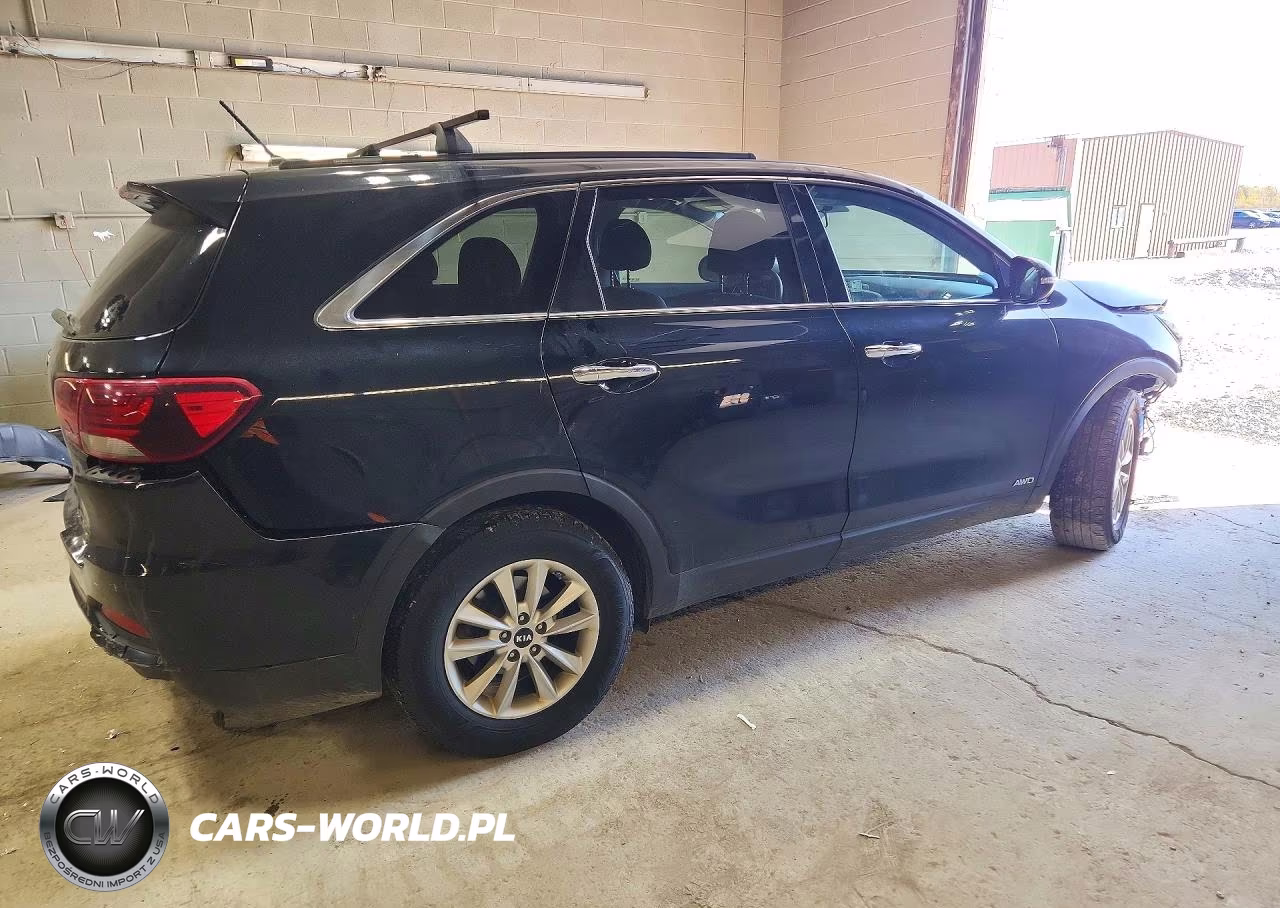 2019 Kia Sorento Lx V6 VIN:5XYPGDA51KG446666 - 3