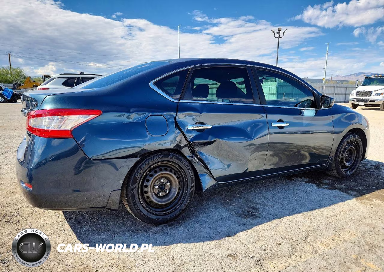 2014 Nissan Sentra Sv VIN:3N1AB7AP4EY208532 - 3