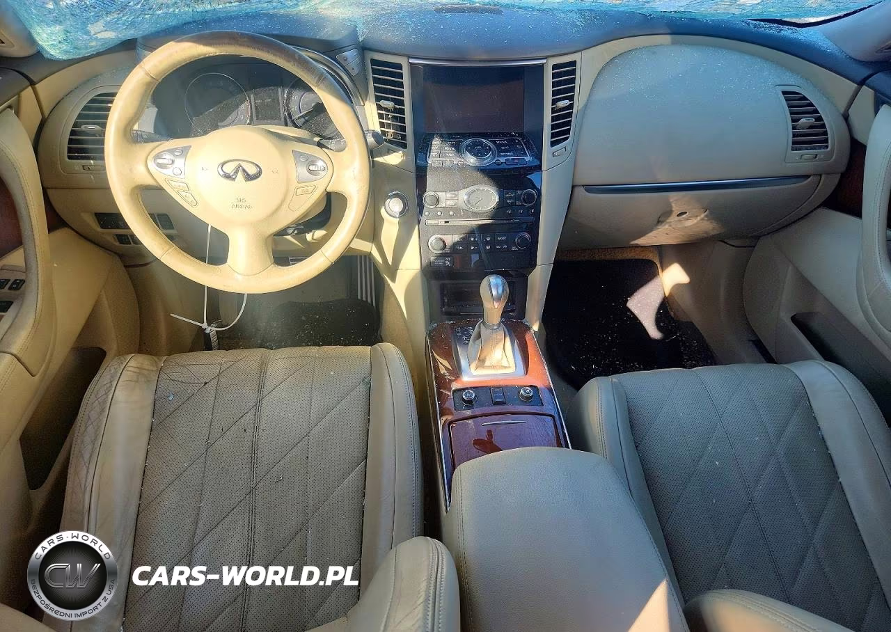 2014 Infiniti Qx70 Base VIN:JN8CS1MW9EM412529 - 8