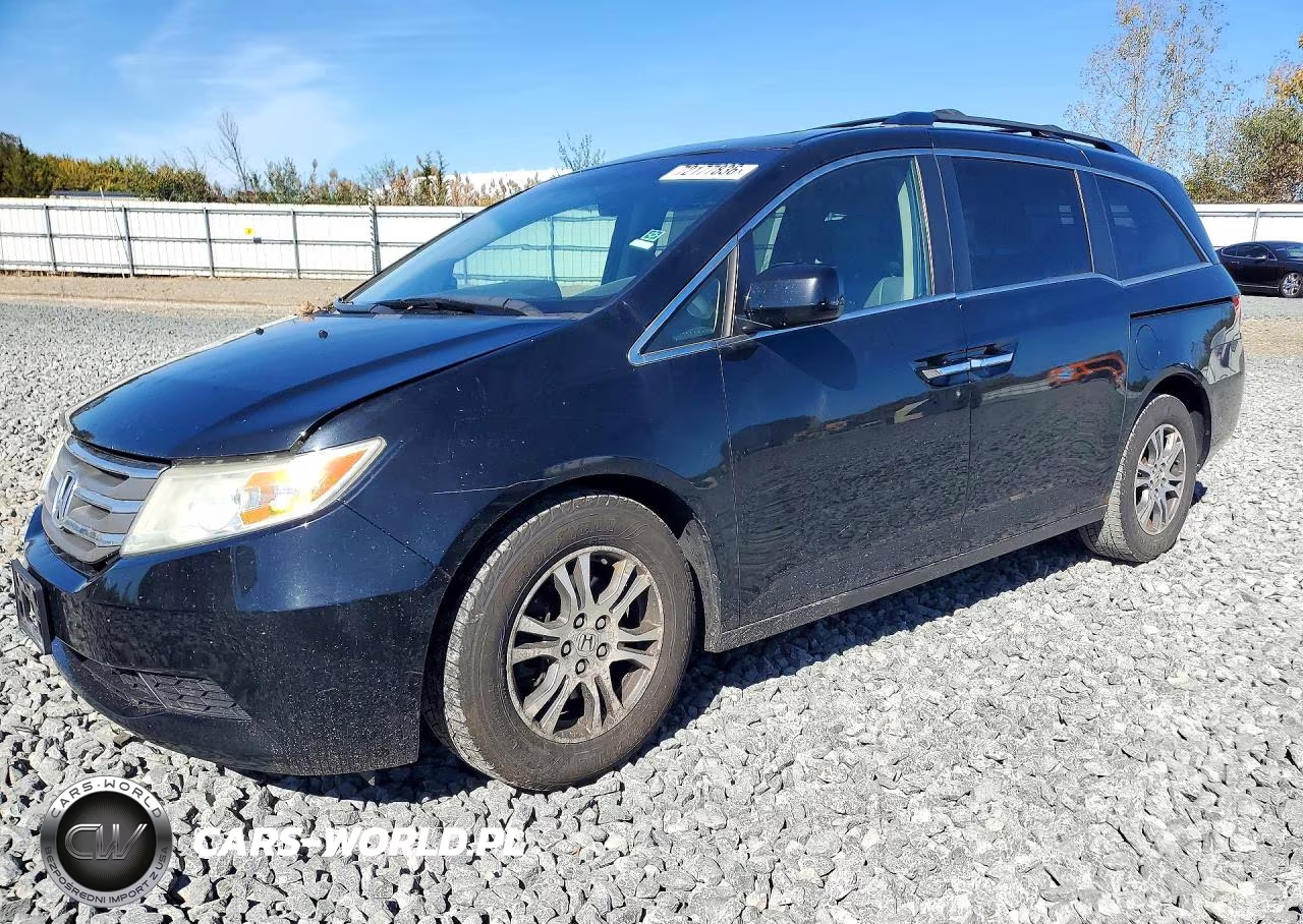 2013 Honda Odyssey Exl VIN:5FNRL5H63DB024367 - 1