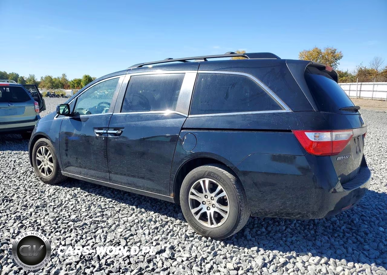2013 Honda Odyssey Exl VIN:5FNRL5H63DB024367 - 2