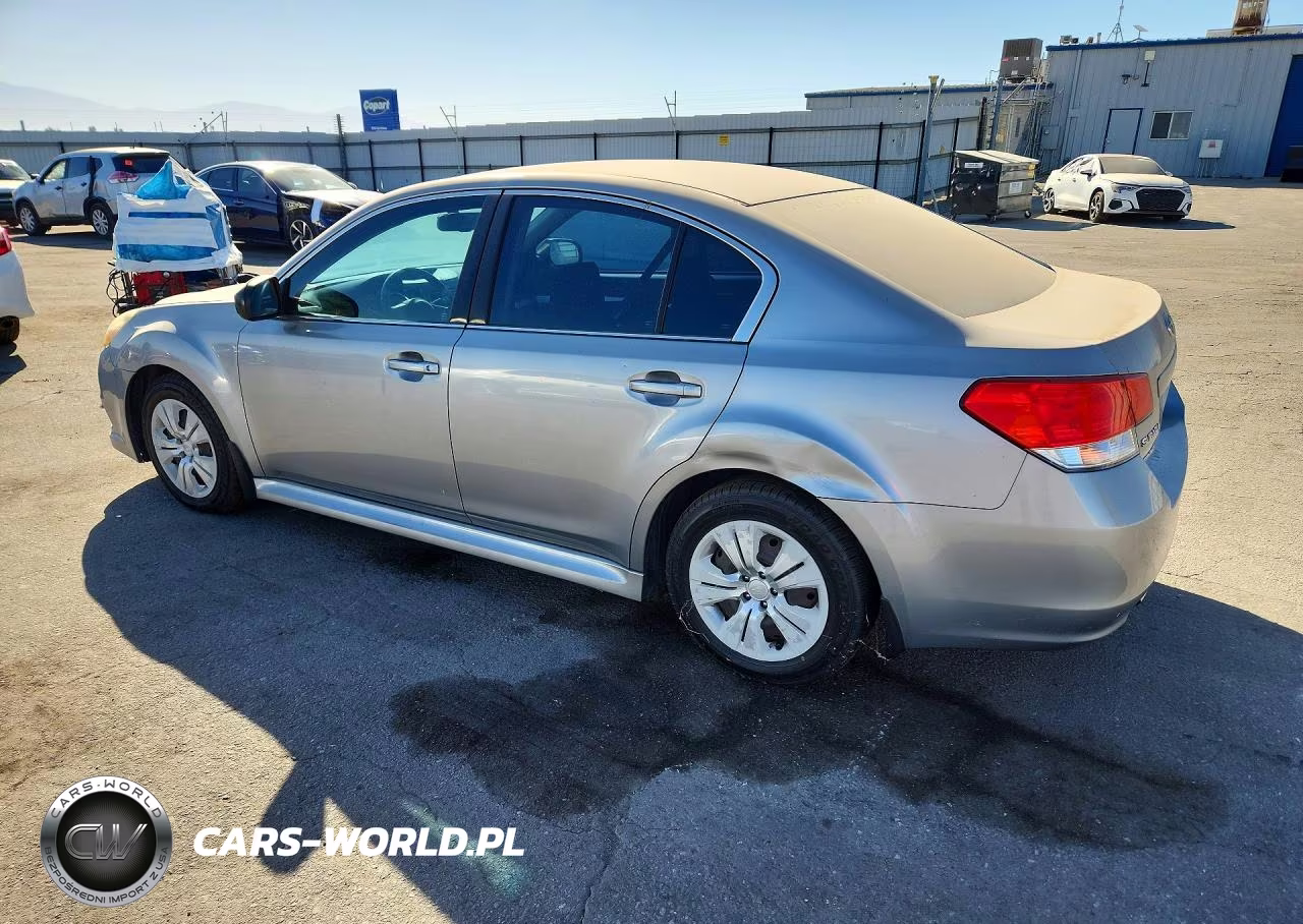 2011 Subaru Legacy 2.5I VIN:4S3BMCA68B3261489 - 2