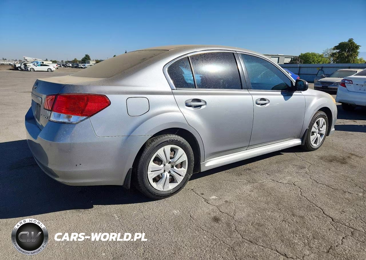 2011 Subaru Legacy 2.5I VIN:4S3BMCA68B3261489 - 3