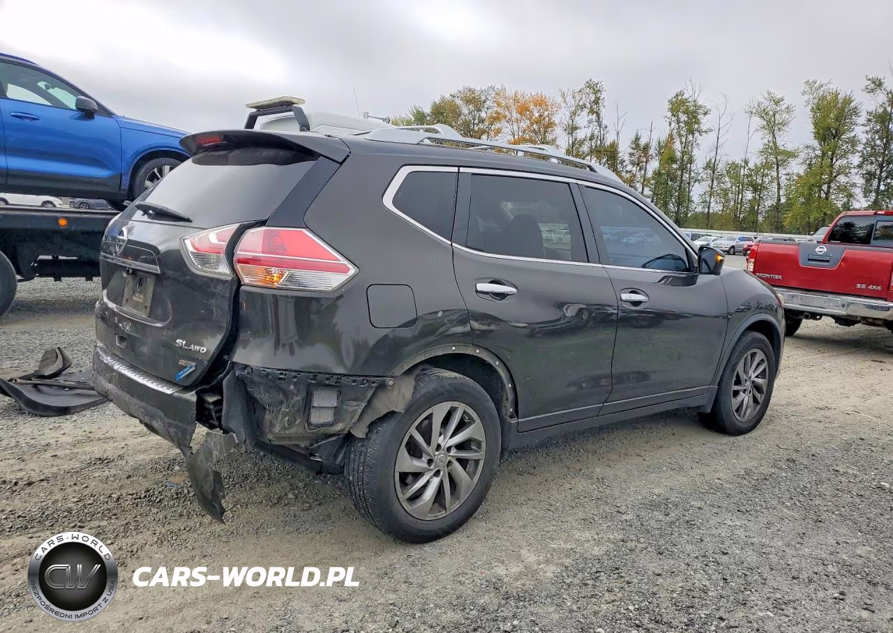 2014 Nissan Rogue Sl VIN:5N1AT2MV4EC778445 - 3