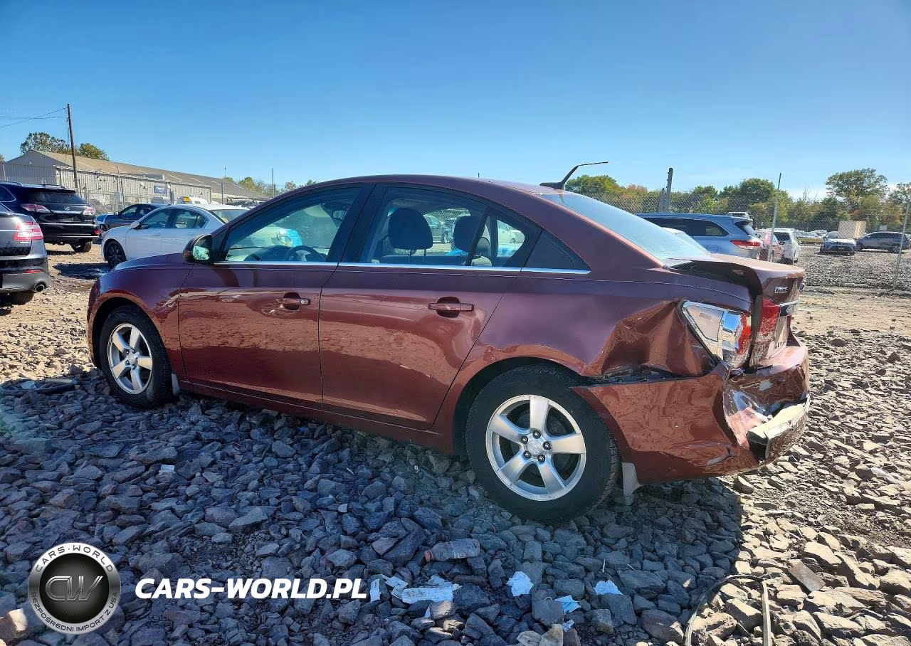 2012 Chevrolet Cruze Lt VIN:1G1PF5SC1C7246108 - 2