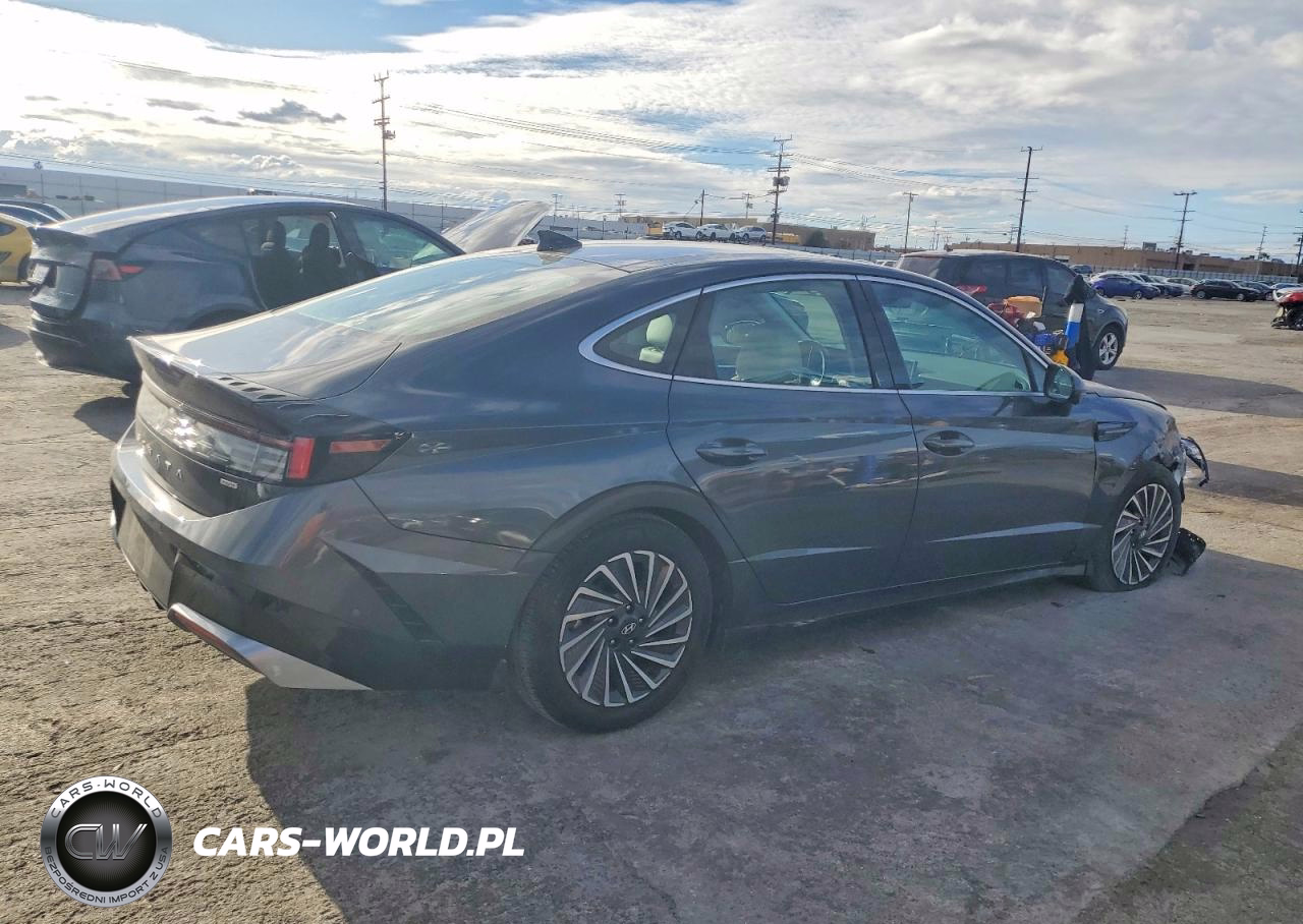 2025 Hyundai Sonata Hybrid Limited VIN:KMHL54JJ2SA105497 - 3