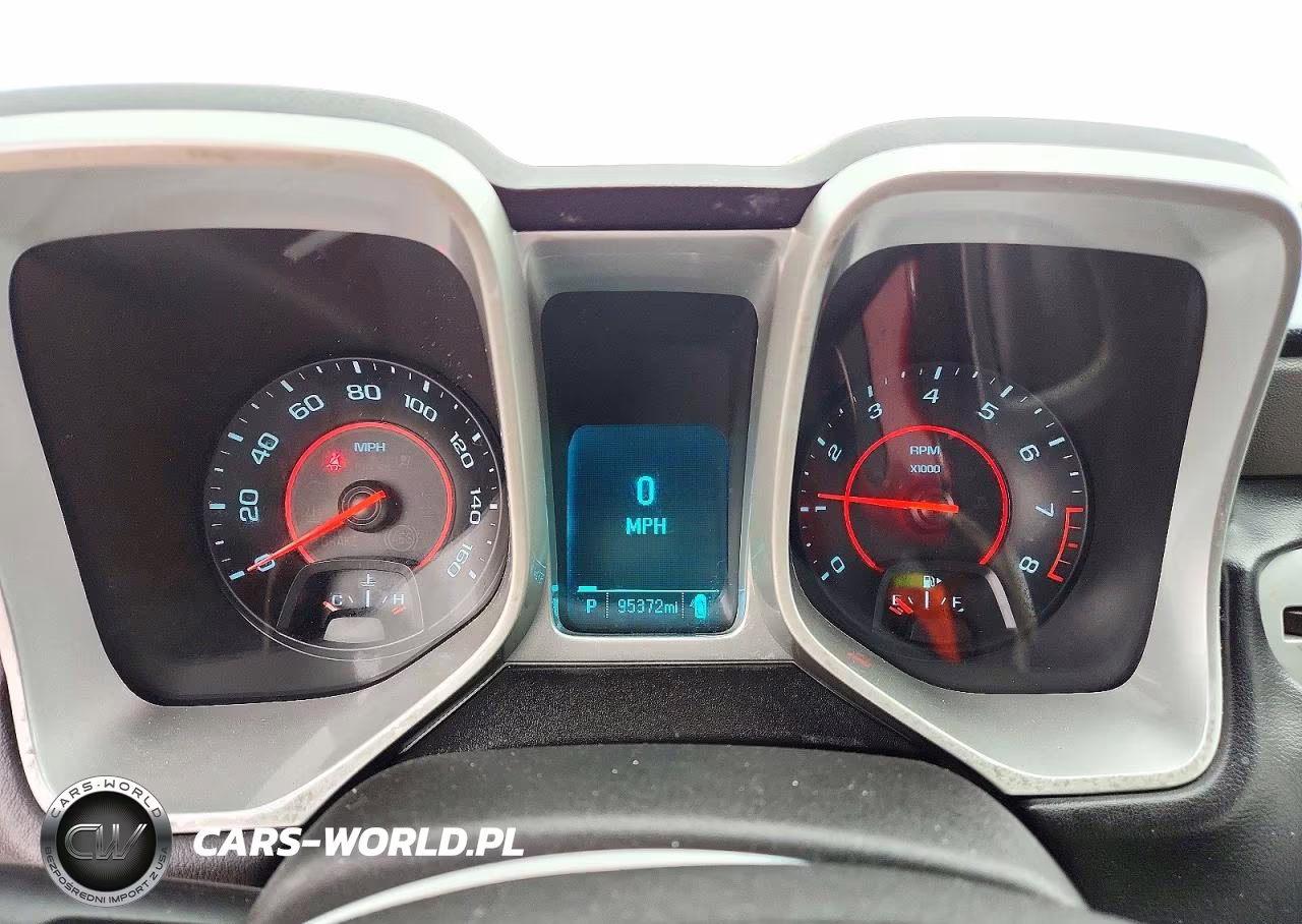 2012 Chevrolet Camaro Ls VIN:2G1FA1E38C9121216 - 9