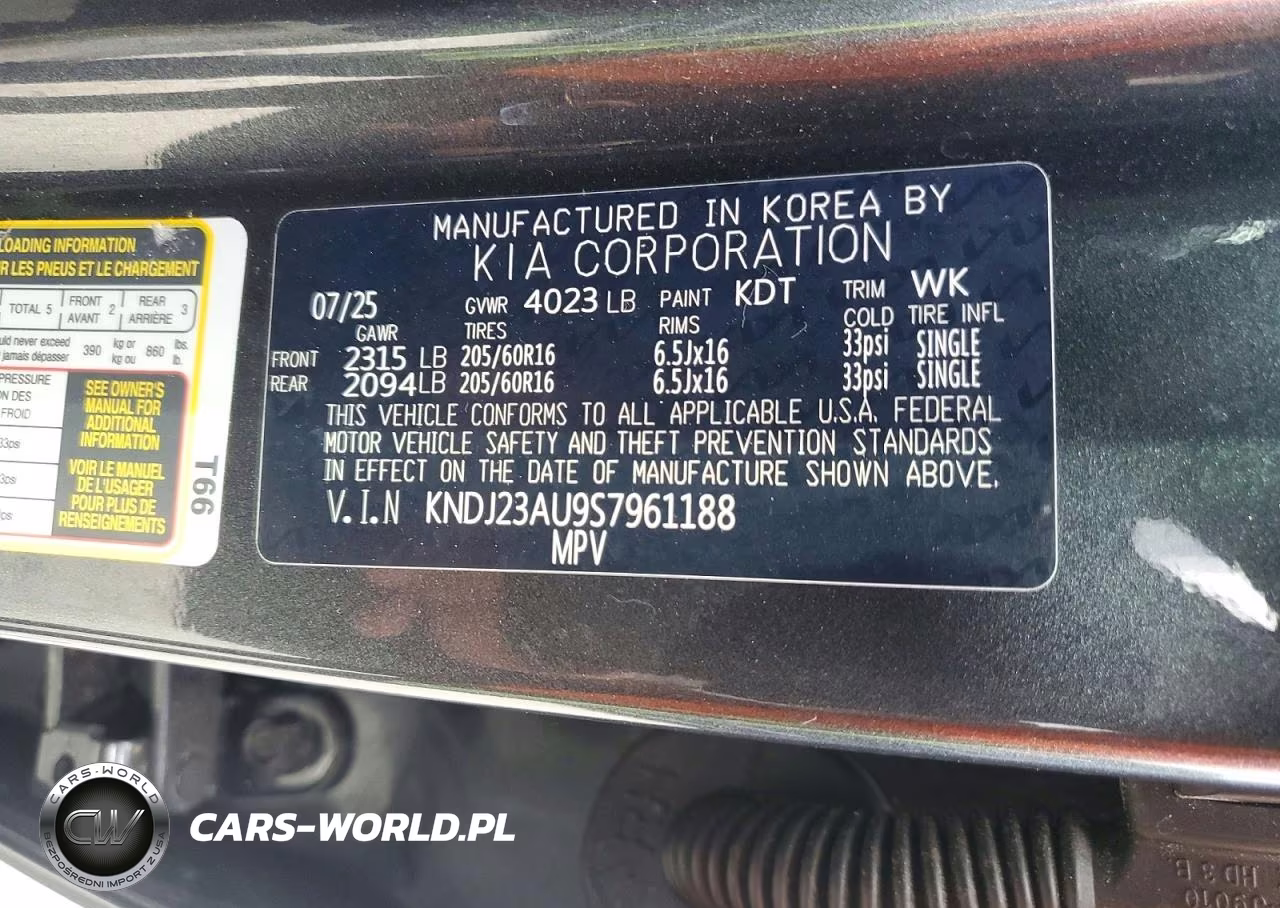 2025 Kia Soul Lx VIN:KNDJ23AU9S7961188 - 13