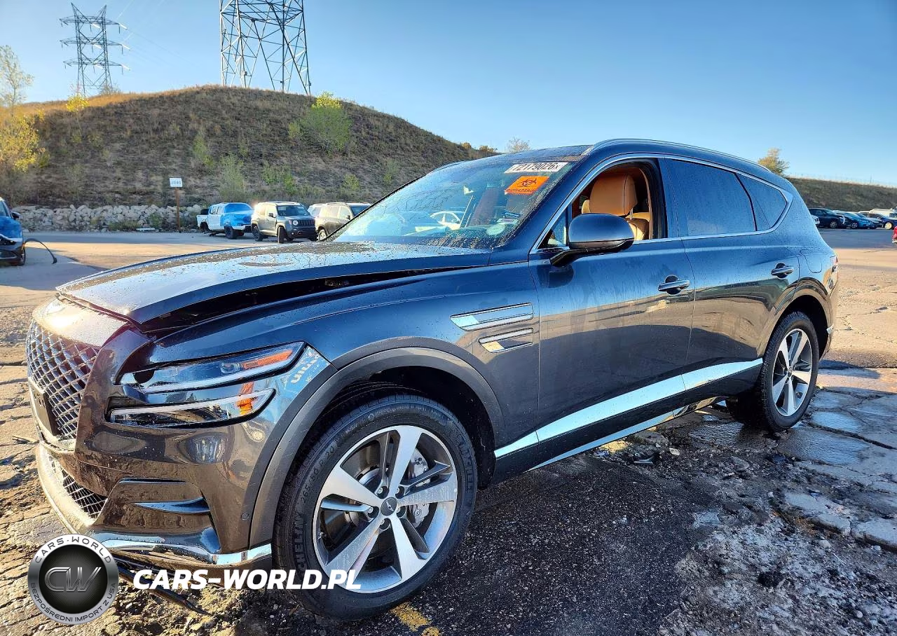 2022 Genesis Gv80 3.5T VIN:KMUHCESC0NU092013 - 1