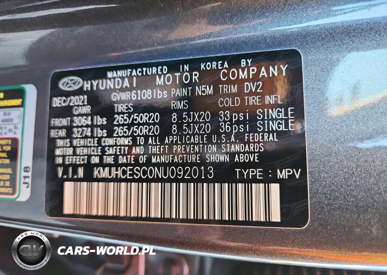 2022 Genesis Gv80 3.5T VIN:KMUHCESC0NU092013 - 13