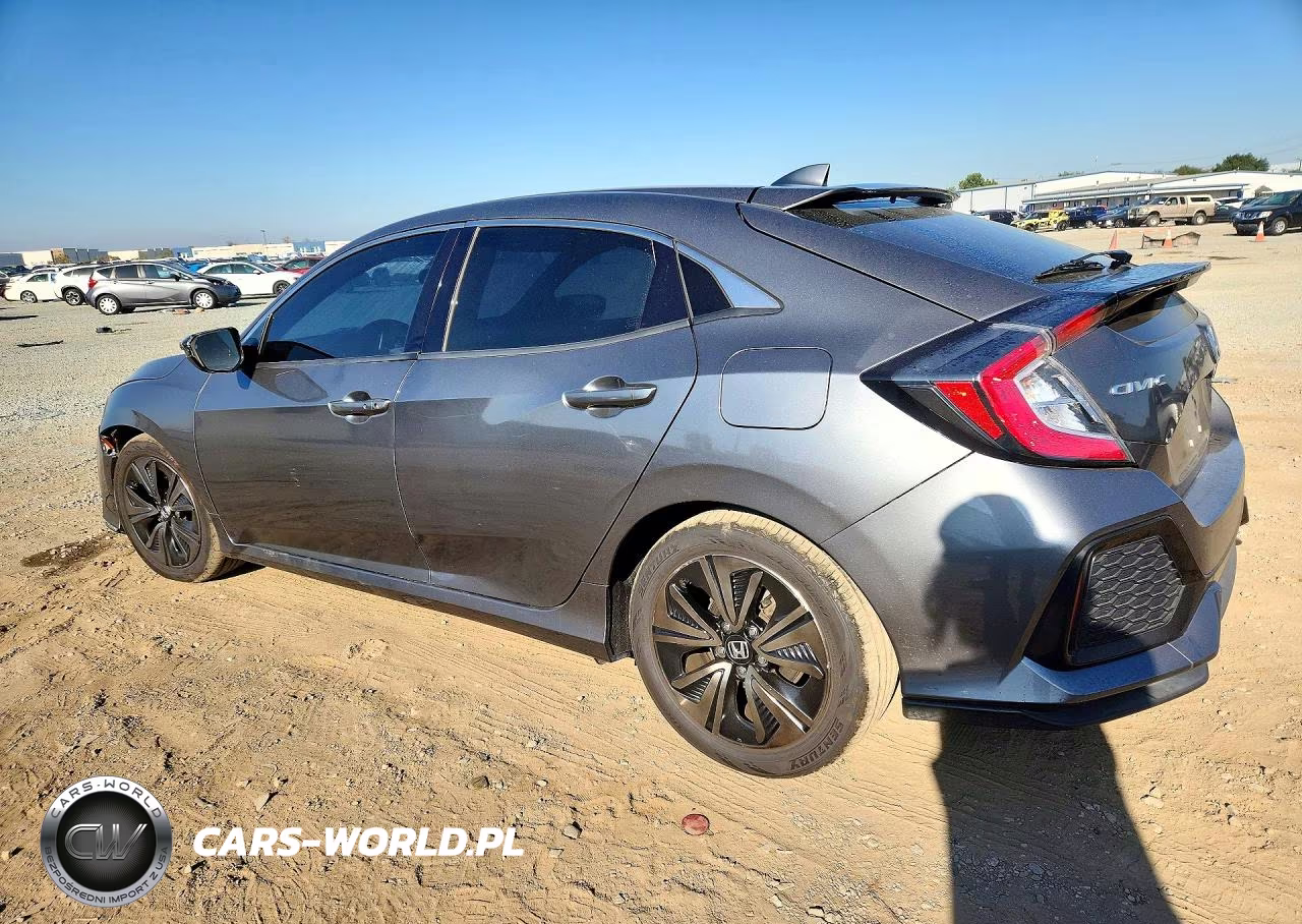 2017 Honda Civic Ex VIN:SHHFK7H54HU430316 - 2