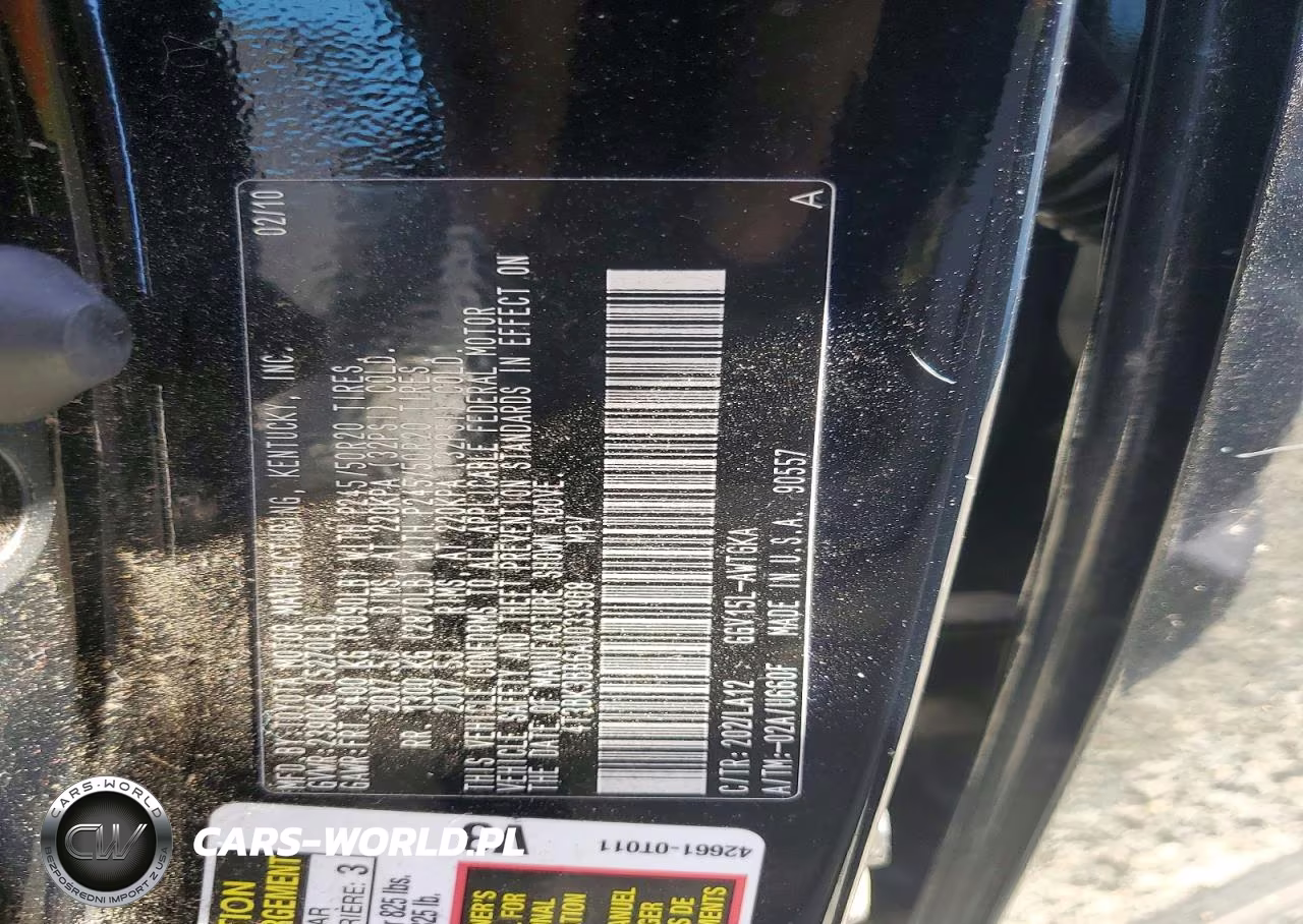 2010 Toyota Venza Awd V6 VIN:4T3BK3BB6AU033908 - 13