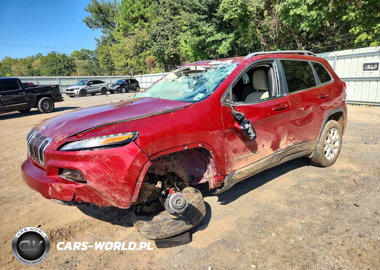 2016 Jeep Cherokee Latitude VIN:1C4PJLCBXGW234051 - 1