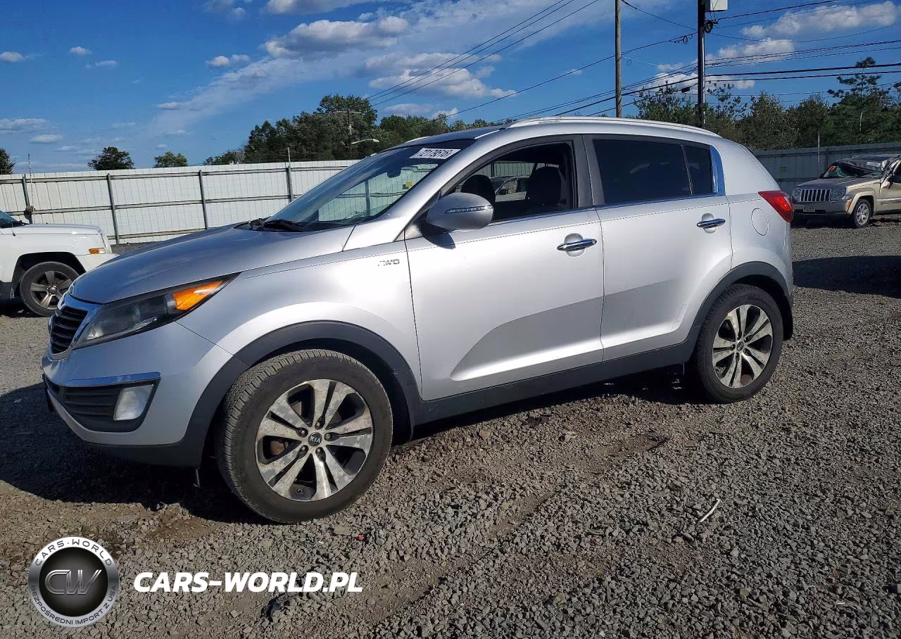 2013 Kia Sportage Ex VIN:KNDPCCA25D7463482 - 1