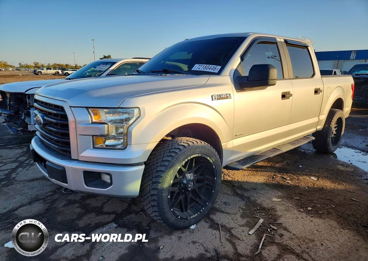 2017 Ford F150 Supercrew VIN:1FTEW1EP1HFA51726 - 1