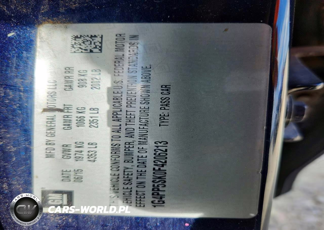 2015 Buick Verano VIN:1G4PP5SK0F4206213 - 12