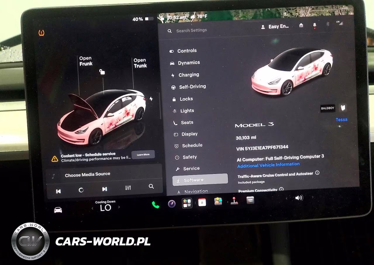 2023 Tesla Model 3 VIN:5YJ3E1EA7PF671344 - 9