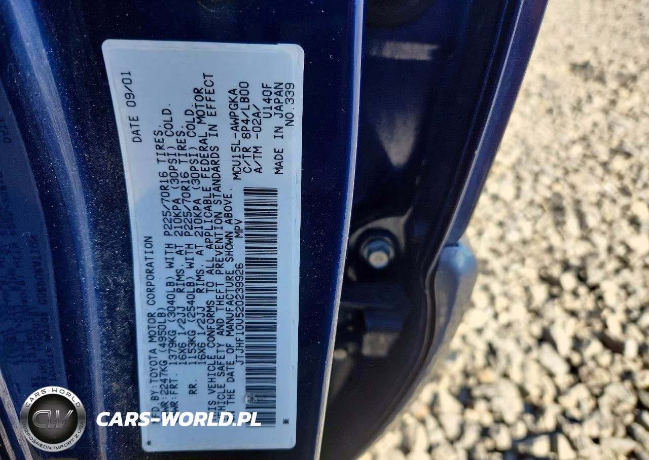 2002 Lexus Rx 300 VIN:JTJHF10U520239926 - 13
