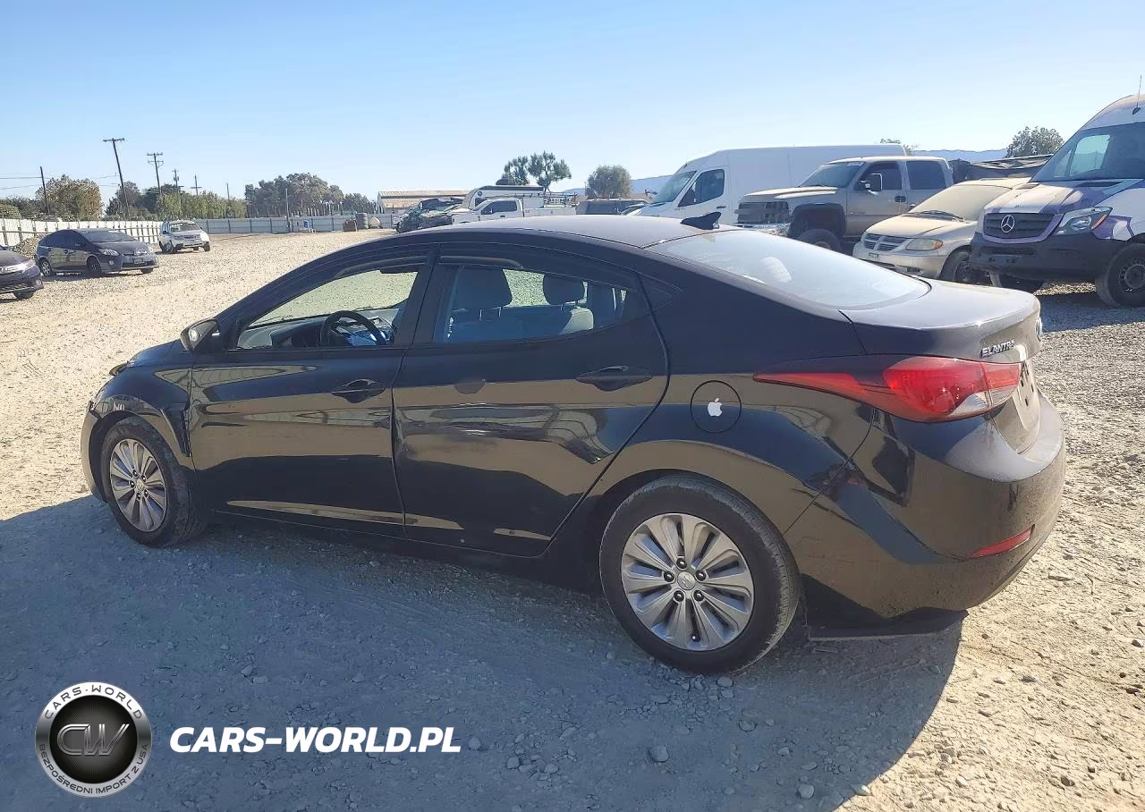 2016 Hyundai Elantra Se VIN:5NPDH4AE2GH699494 - 2