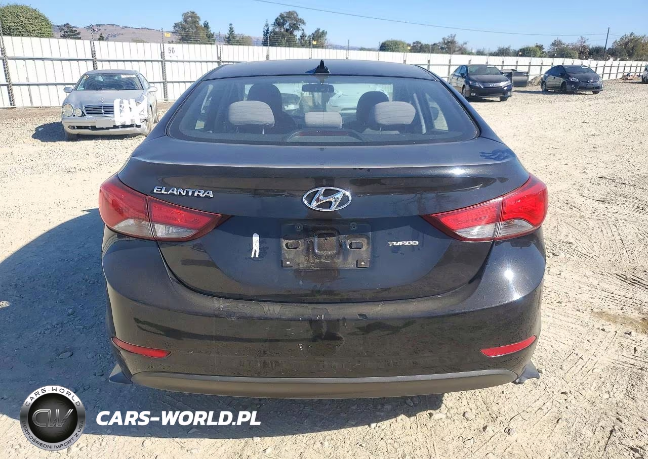2016 Hyundai Elantra Se VIN:5NPDH4AE2GH699494 - 6