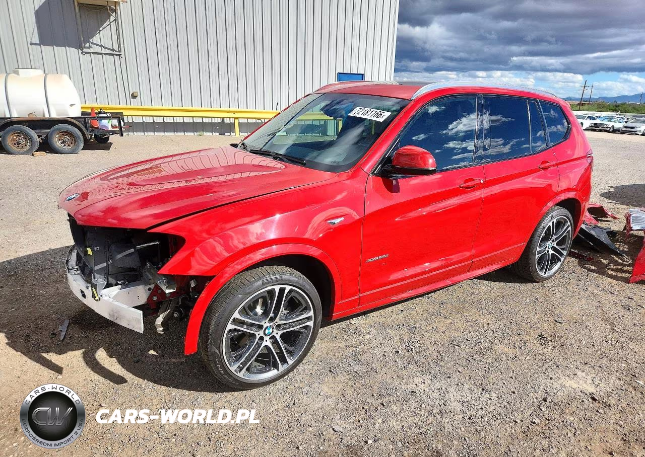 2017 BMW X3 xDrive28I VIN:5UXWX9C57H0T12893 - 1