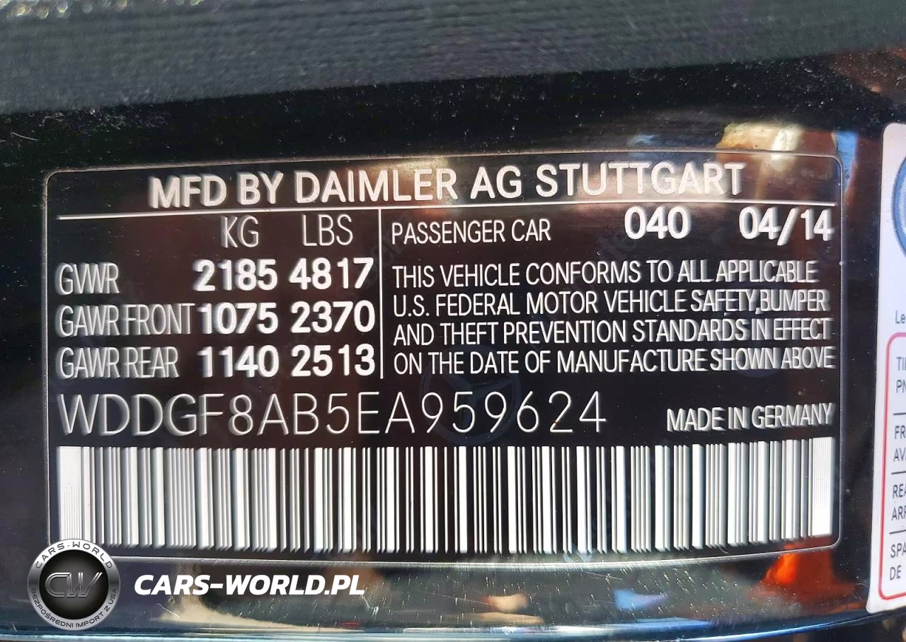 2014 Mercedes-Benz C 300 4Matic VIN:WDDGF8AB5EA959624 - 12