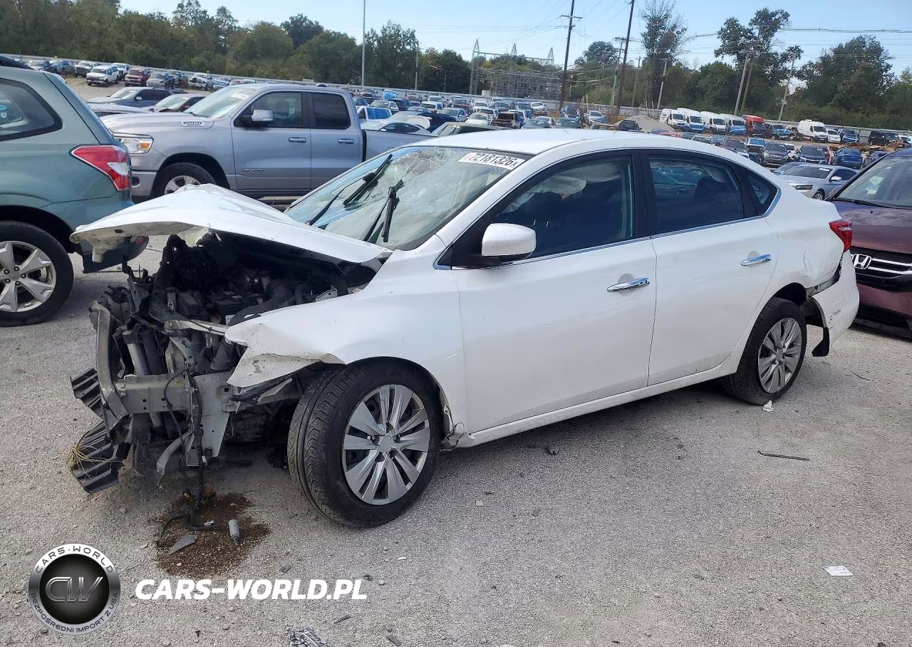 2016 Nissan Sentra Sv VIN:3N1AB7AP2GY228197 - 1