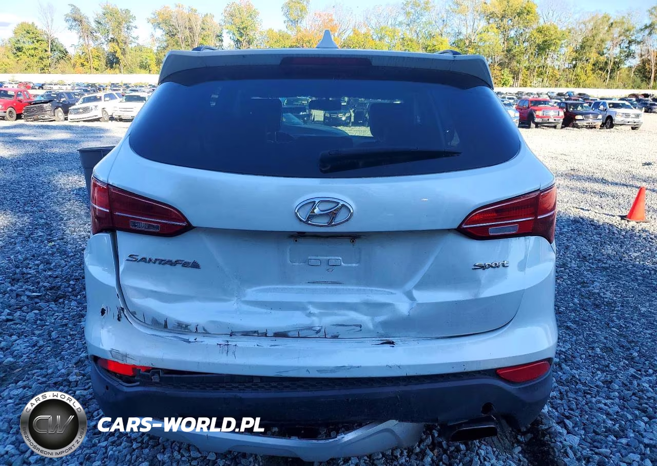 2016 Hyundai Santa Fe Sport 2.4L VIN:5XYZU3LBXGG367020 - 6
