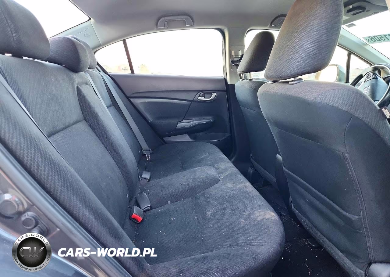 2013 Honda Civic Lx VIN:2HGFB2F57DH589702 - 10