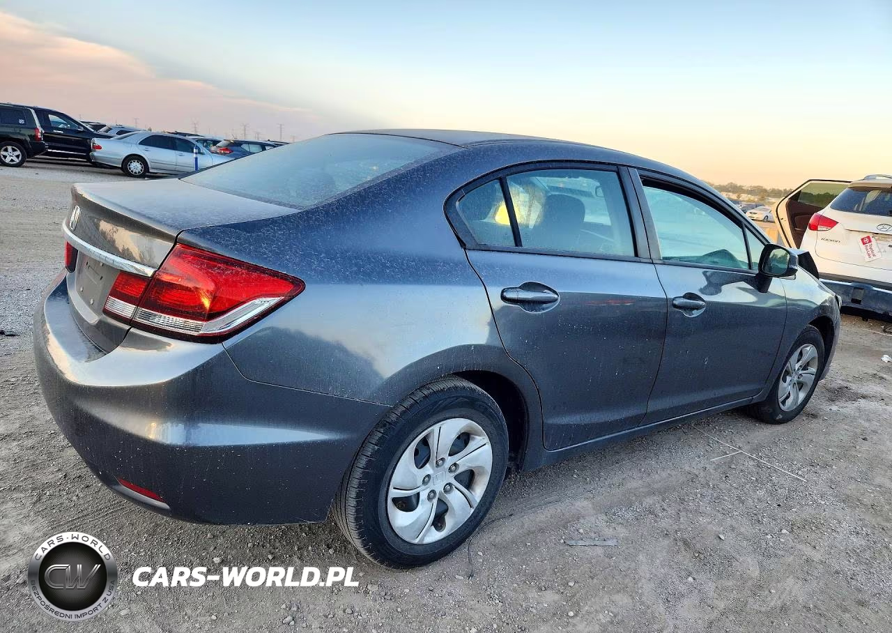 2013 Honda Civic Lx VIN:2HGFB2F57DH589702 - 3