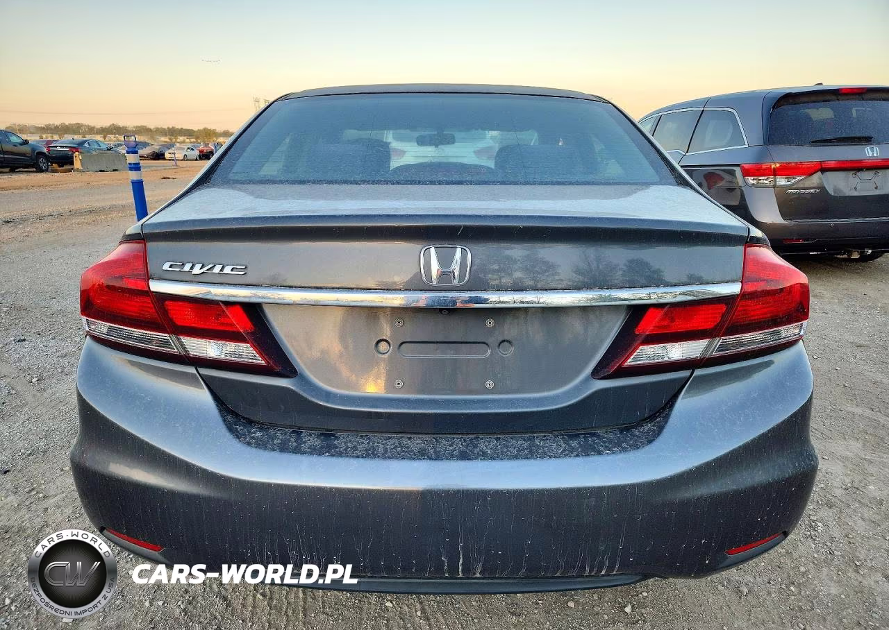2013 Honda Civic Lx VIN:2HGFB2F57DH589702 - 6