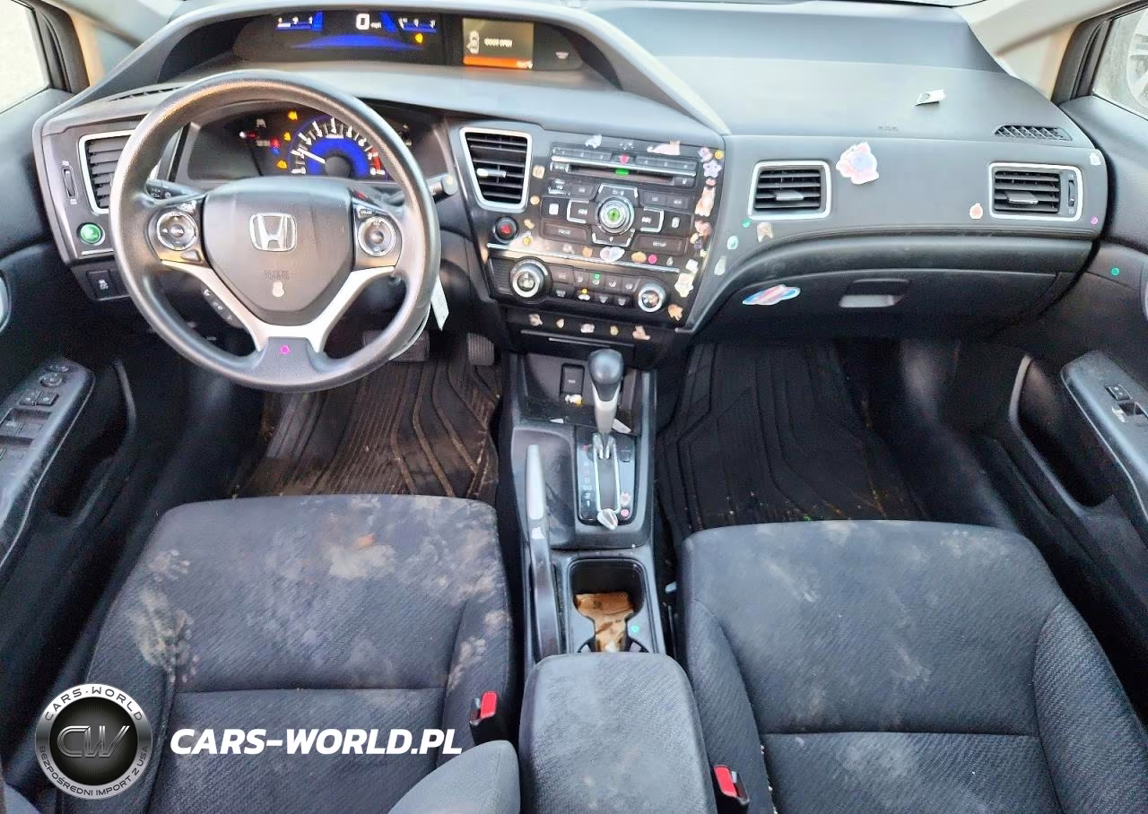 2013 Honda Civic Lx VIN:2HGFB2F57DH589702 - 8