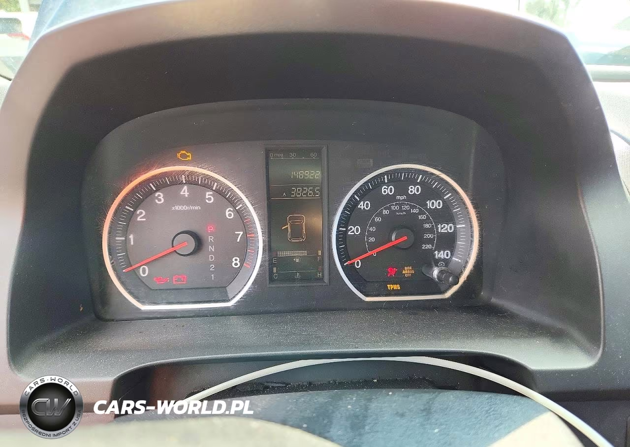 2007 Honda Cr-V Lx VIN:5J6RE38347L001096 - 9