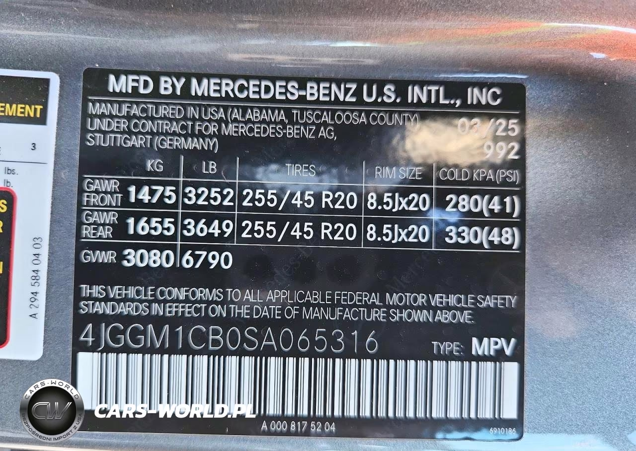 2025 Mercedes-Benz Eqe 350 Suv 4Matic VIN:4JGGM1CB0SA065316 - 13